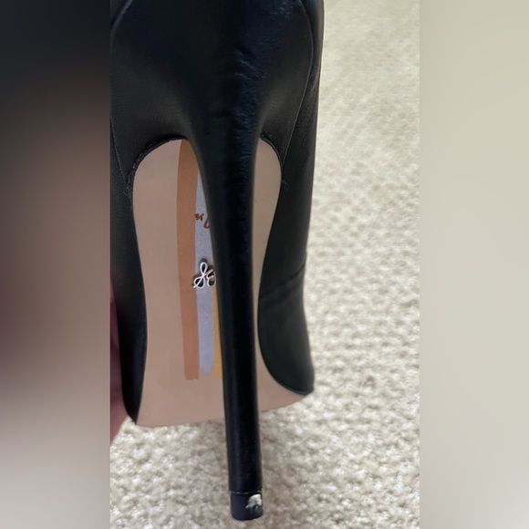 Sam Edelman Danna Pointed Toe Black Heels Size 7.5 - Picture 12 of 12